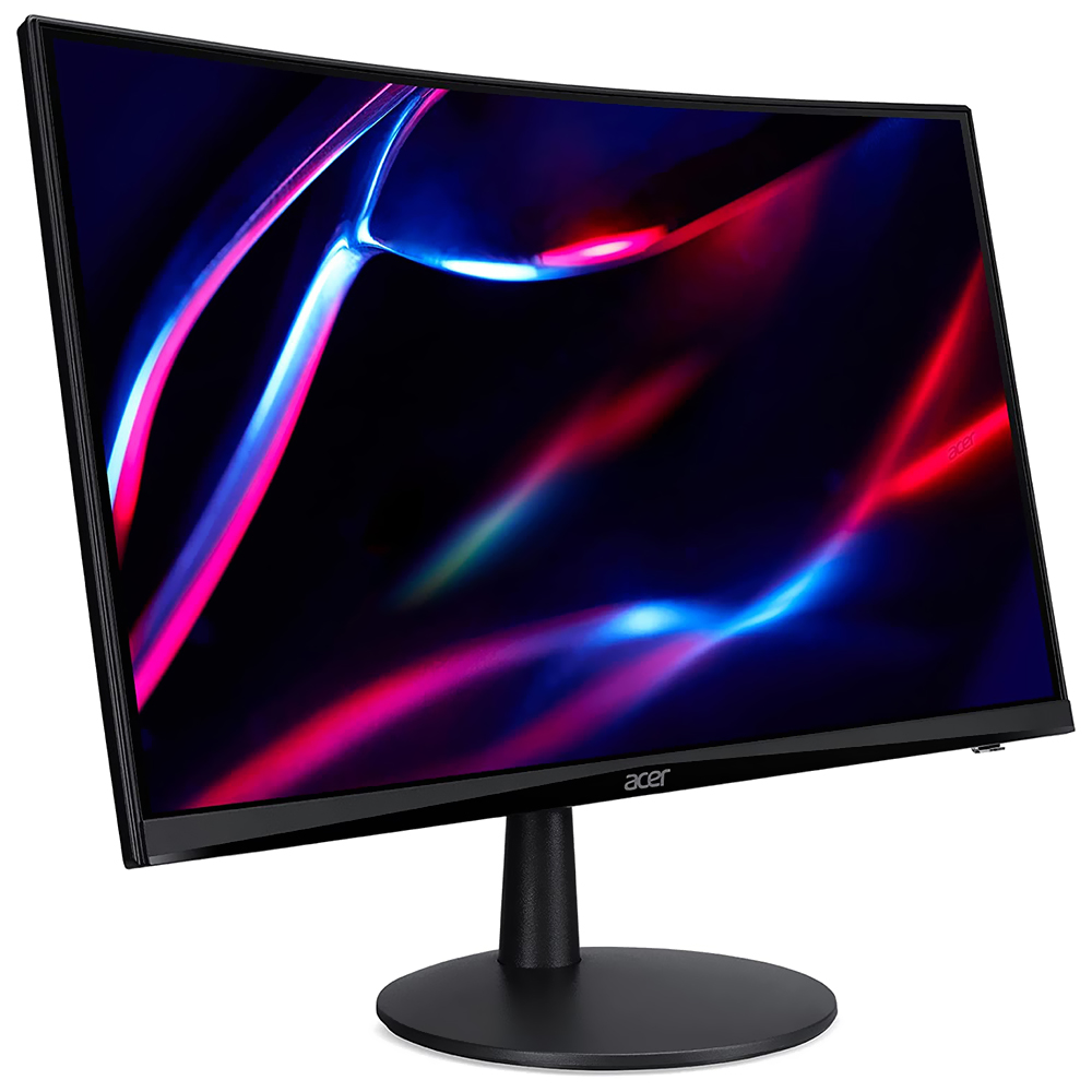 Monitor Gamer Acer Nitro Edo ED240Q 23.6" Full HD LED Curvo 75Hz / 1Ms - Preto