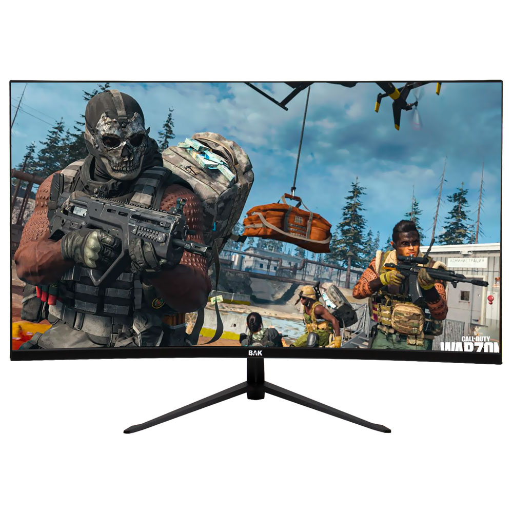 Monitor Gamer BAK BK-27G 27" Full HD Curvo 180Hz - Preto