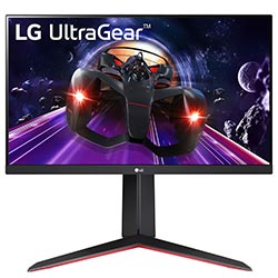 Monitor Gamer LG 24GN65R-B UltraGear 24" Full HD 144Hz / 1Ms - Preto