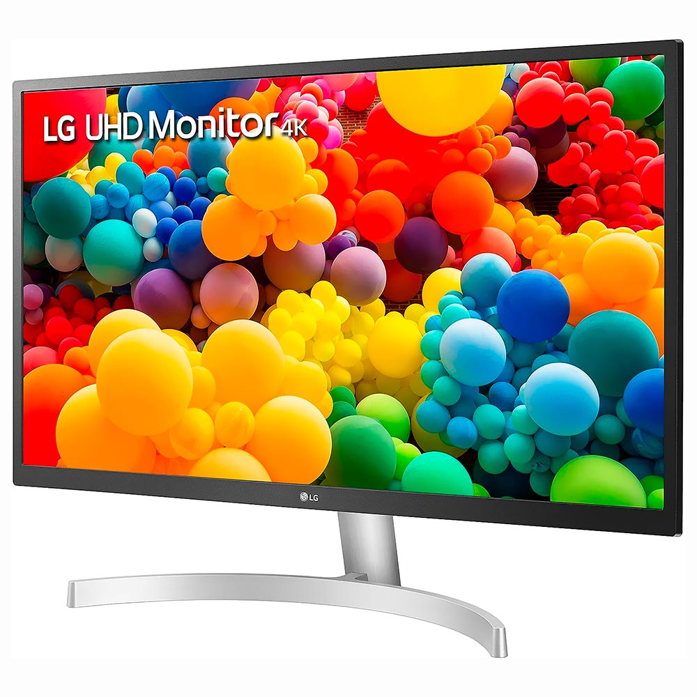 Monitor Gamer LG 27UL500-W 27” Ultra HD IPS LED 60Hz / 5Ms - Branco 