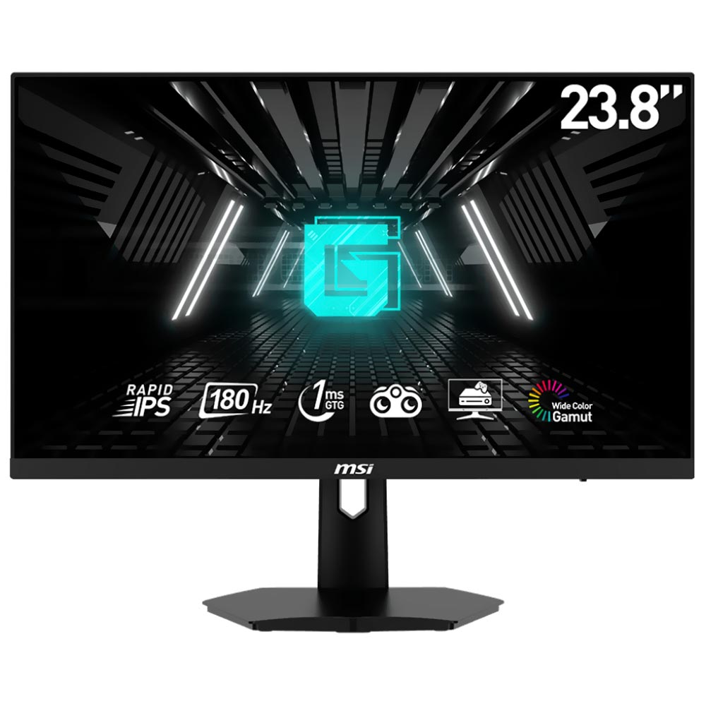 Monitor Gamer MSI E2 Esports G244F 23.8" Full HD LED 180Hz / 1Ms - Preto