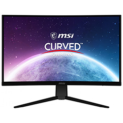 Monitor Gamer MSI G2422C 23.6" Full HD LED Curvo 180Hz / 1Ms - Preto