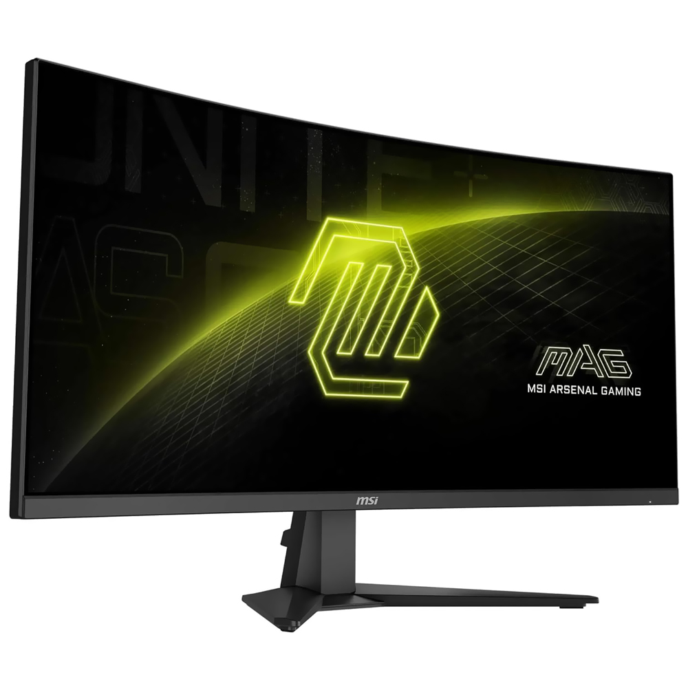 Monitor Gamer MSI Mag 346CQ 34" UWQHD Curvo 180Hz / 1Ms - Preto