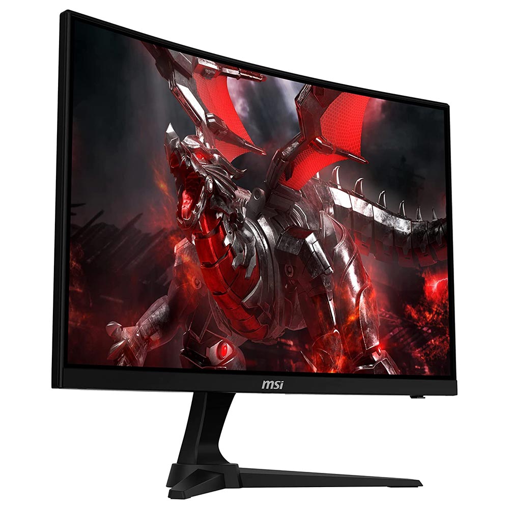 Monitor Gamer MSI Optix G243CV 24" Full HD LED Curvo 75Hz / 1Ms - Preto