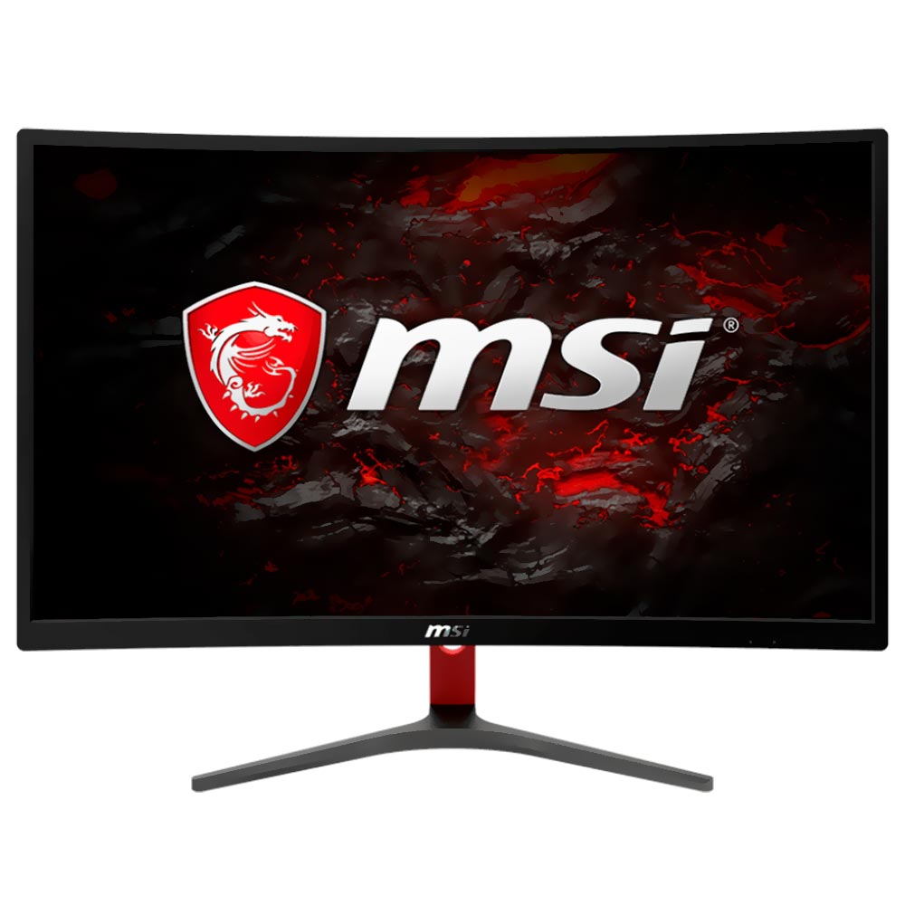 Monitor Gamer MSI Optix G24C 24" Full HD LED Curvo 144Hz / 1MS - Preto 