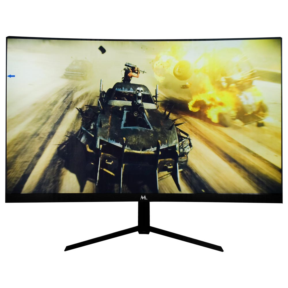 Monitor Gamer Mtek M24SFV165C 24" Full HD LED Curvo 165Hz / 1Ms - Preto