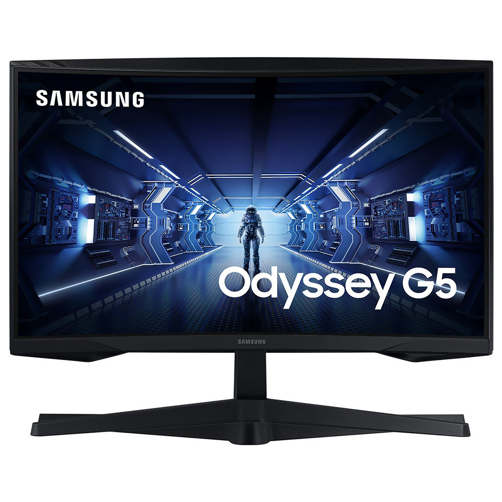 Monitor Gamer Samsung LC27G55TQWLXZX Odyssey G5 27" WQHD LED Curvo ...