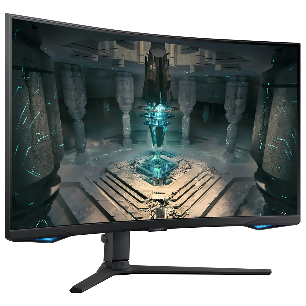 Monitor Gamer Samsung Odyssey G6 LS32BG652EN 32" QHD Curvo VA 240Hz / 1Ms - Preto