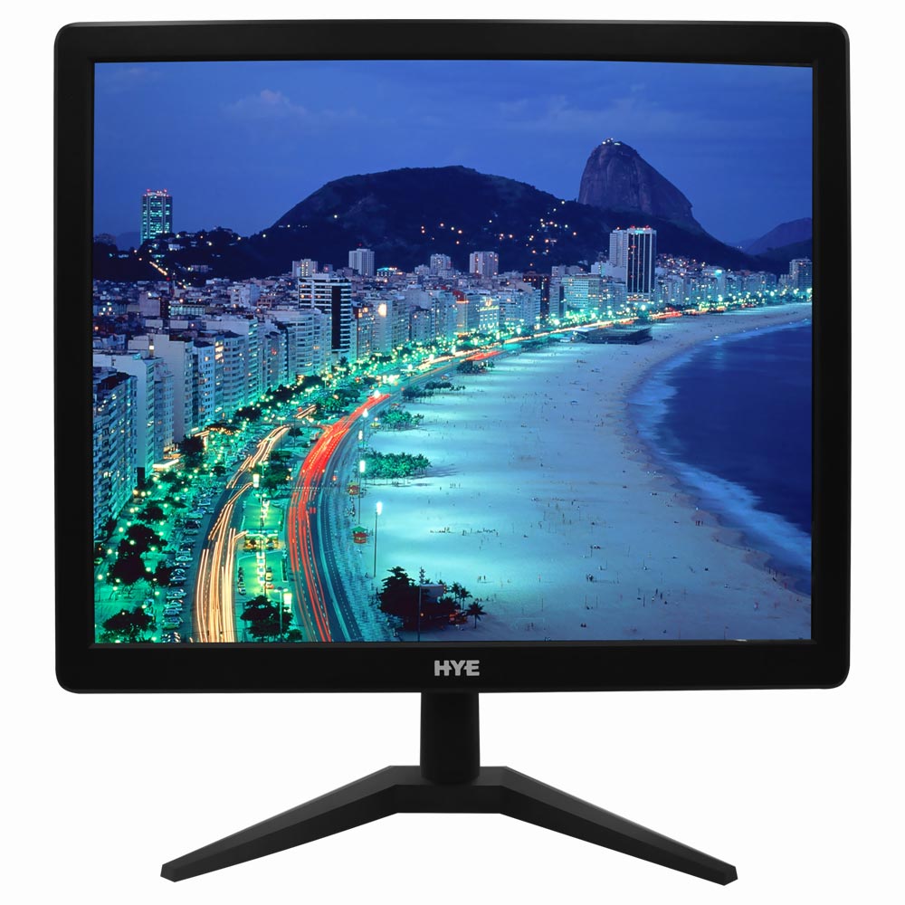Monitor HYE HY17NLM 17" HD LED 5Ms - Preto
