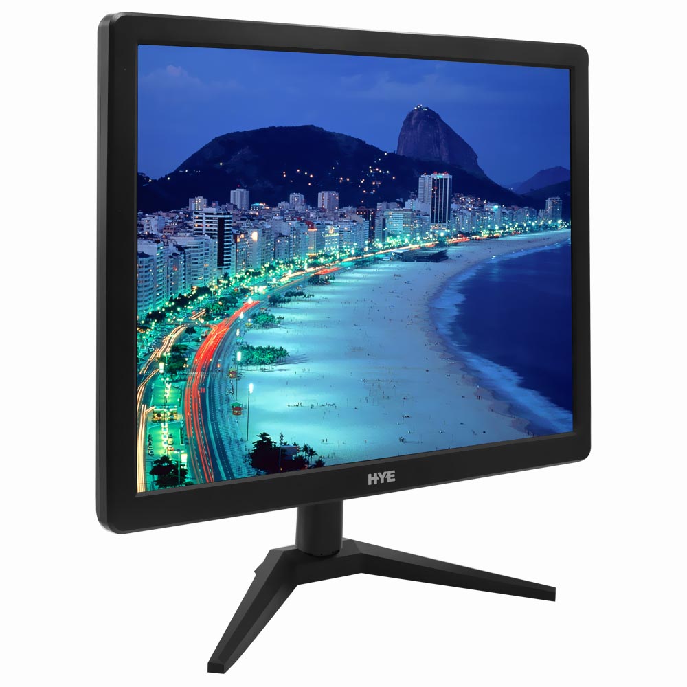 Monitor HYE HY17NLM 17" HD LED 5Ms - Preto