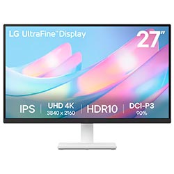 Monitor LG 27US500-W 27" UHD 4K 60Hz / 5Ms - Branco