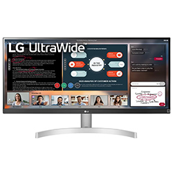 Monitor LG 29WN600-W UltraWide 29" Full HD LED 75Hz / 5MS - Branco