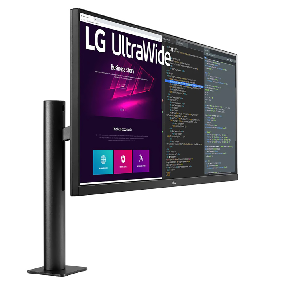 Monitor LG 34WN780B UltraWide Ergo 34" QHD LED 75Hz / 5Ms - Preto