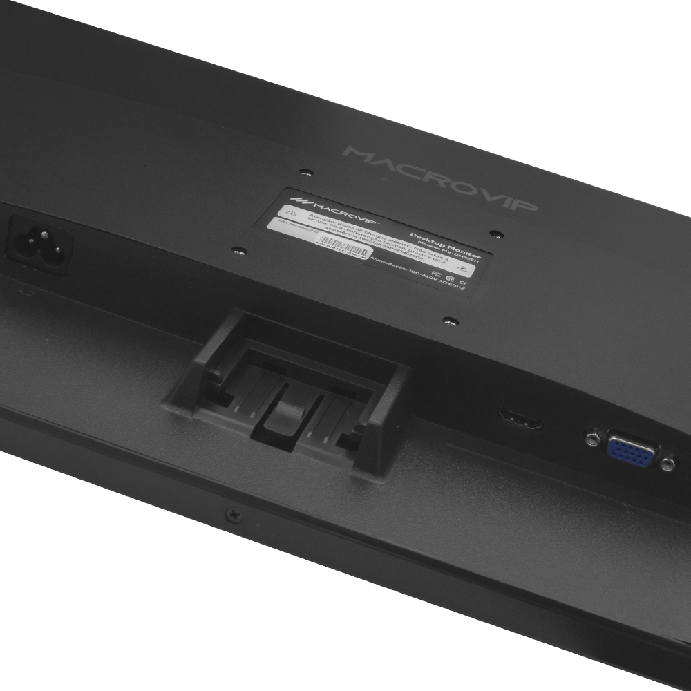 Monitor Macrovip MV-DM22FH 22" Full HD IPS 75Hz / 5Ms - Preto