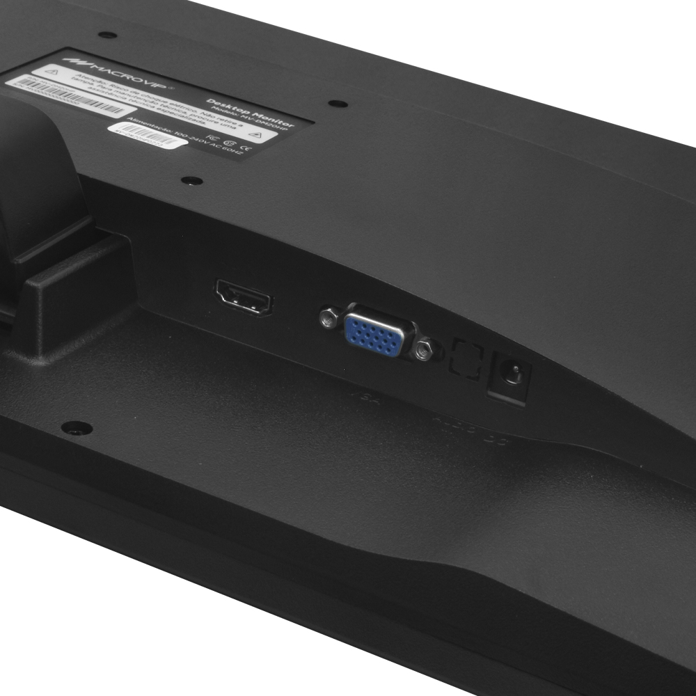 Monitor Macrovip MV-DM23FH 23" Full HD 75Hz - Preto