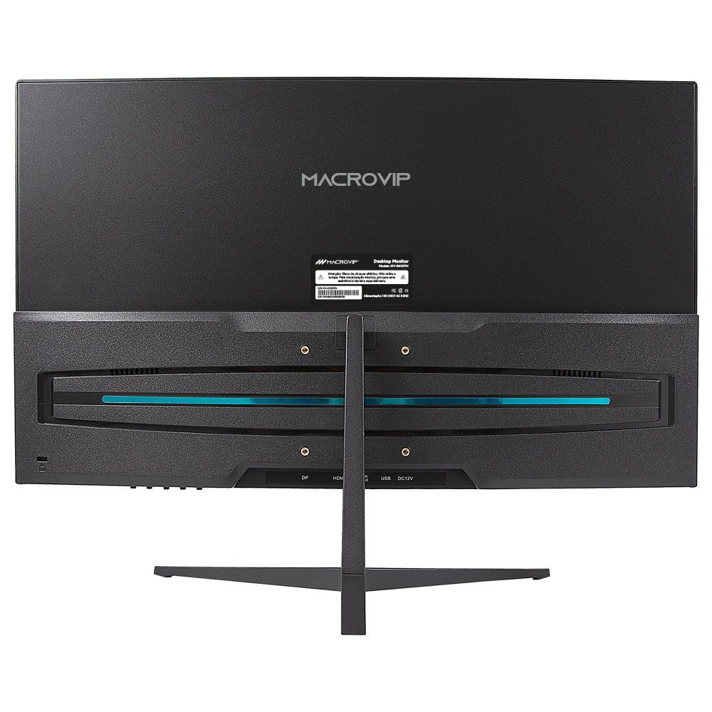 Monitor Macrovip MV-DM27CFH 27" Full HD Curvo VA 100Hz / 1Ms - Preto