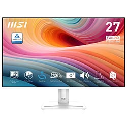 Monitor MSI Pro MP275W E2 27" Full HD 120Hz / 1Ms - Branco