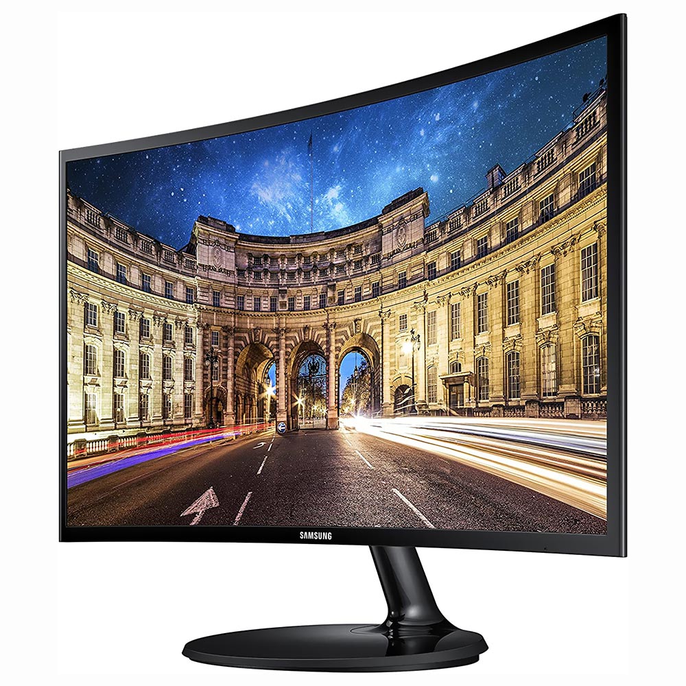 Monitor Samsung LC24F390FHN 23.5" Full HD LED Curvo 60Hz - Preto