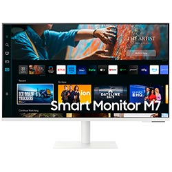 Monitor Samsung Smart M7 LS27CM701UNXZA 27" UHD LED 60Hz / 4Ms - Branco