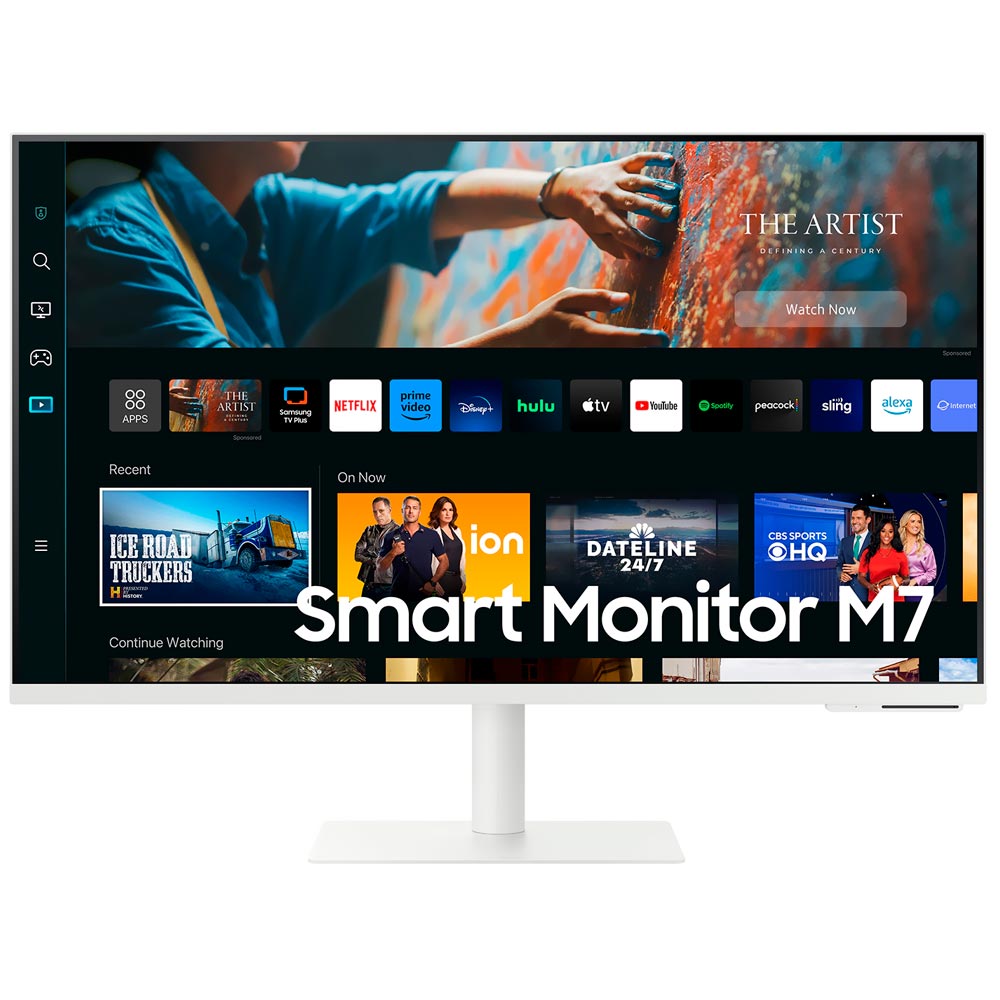 Monitor Samsung Smart M7 LS27CM701UNXZA 27" UHD LED 60Hz / 4Ms - Branco