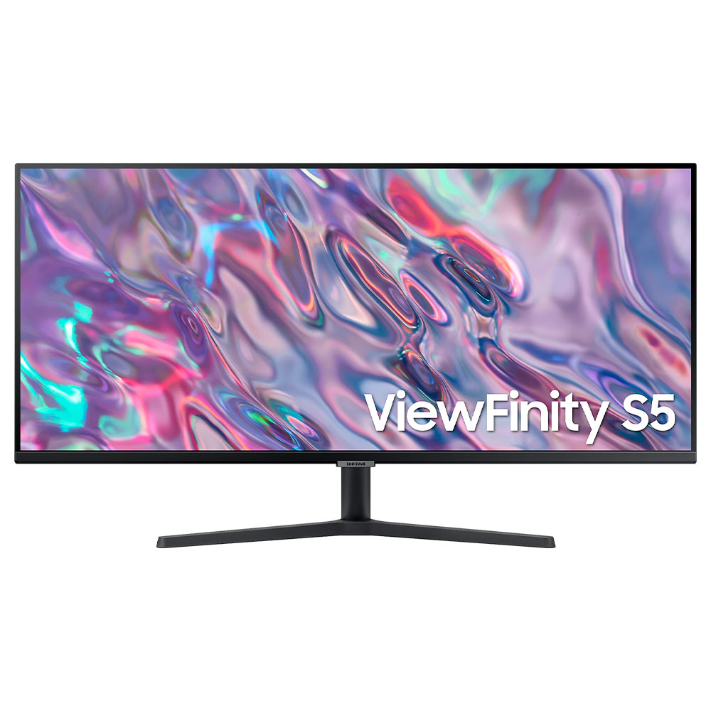 Monitor Samsung ViewFinity S50GC LS34C502GAN 34" Ultra UWQHD LED 100Hz / 5Ms - Preto