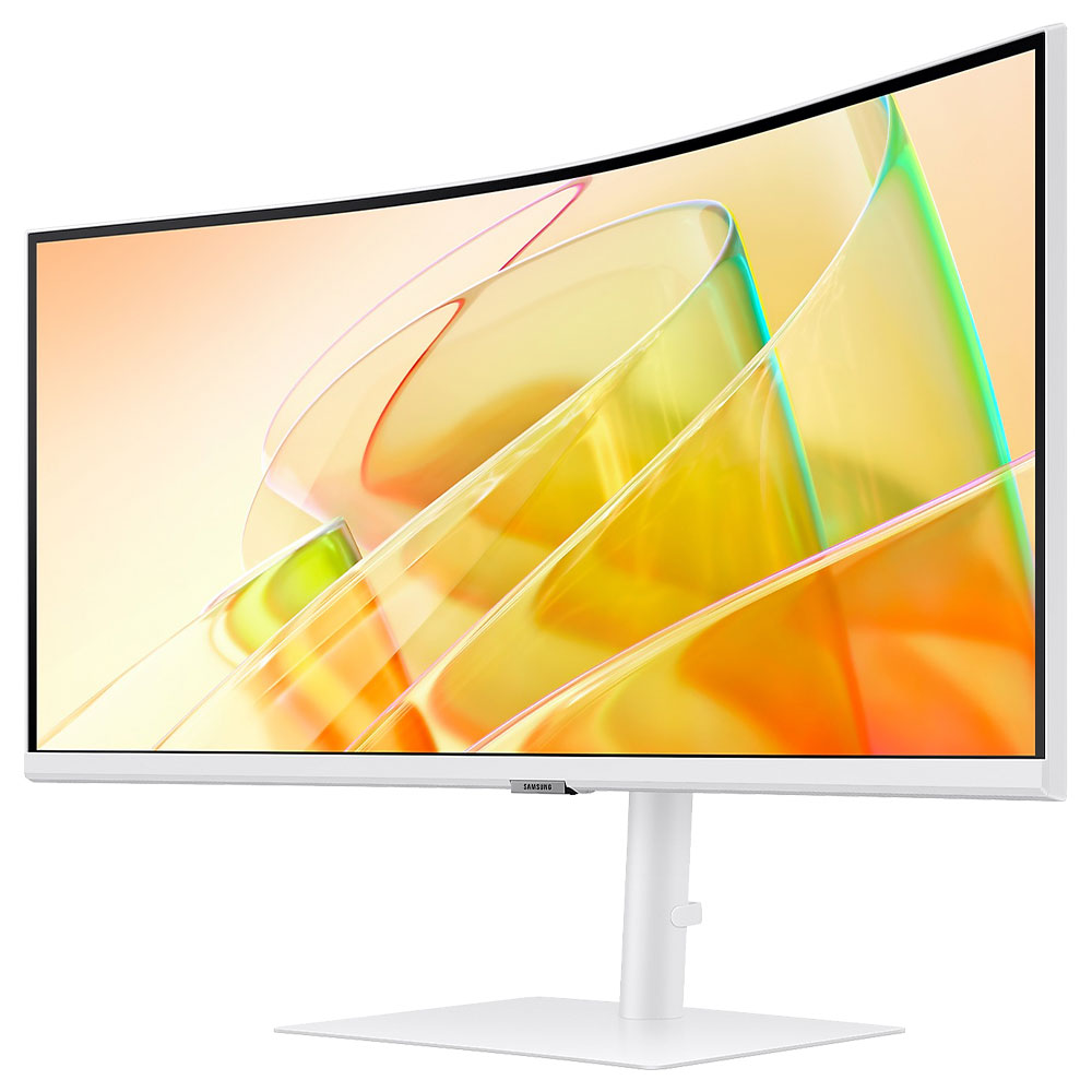 Monitor Samsung ViewFinity S65TC LS34C654TAN 34" UWQHD Curvo LED 100Hz / 5Ms - Branco