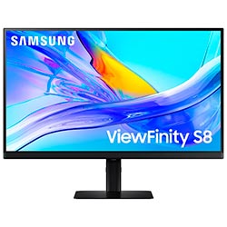 Monitor Samsung ViewFinity S8 LS32D804UAN 32" Ultra HD VA 60 Hz / 5Ms - Preto