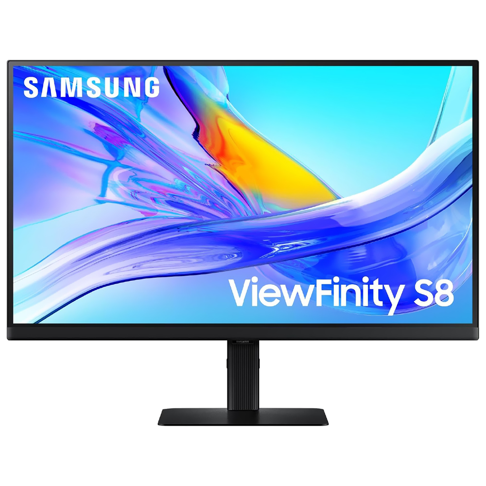 Monitor Samsung ViewInfinity S8 LS32D804UAN 32" Ultra HD VA 60 Hz / 5Ms - Preto