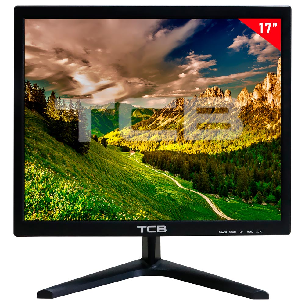 Monitor TCB TCB17 17" HD LED 60Hz / 8Ms - Preto