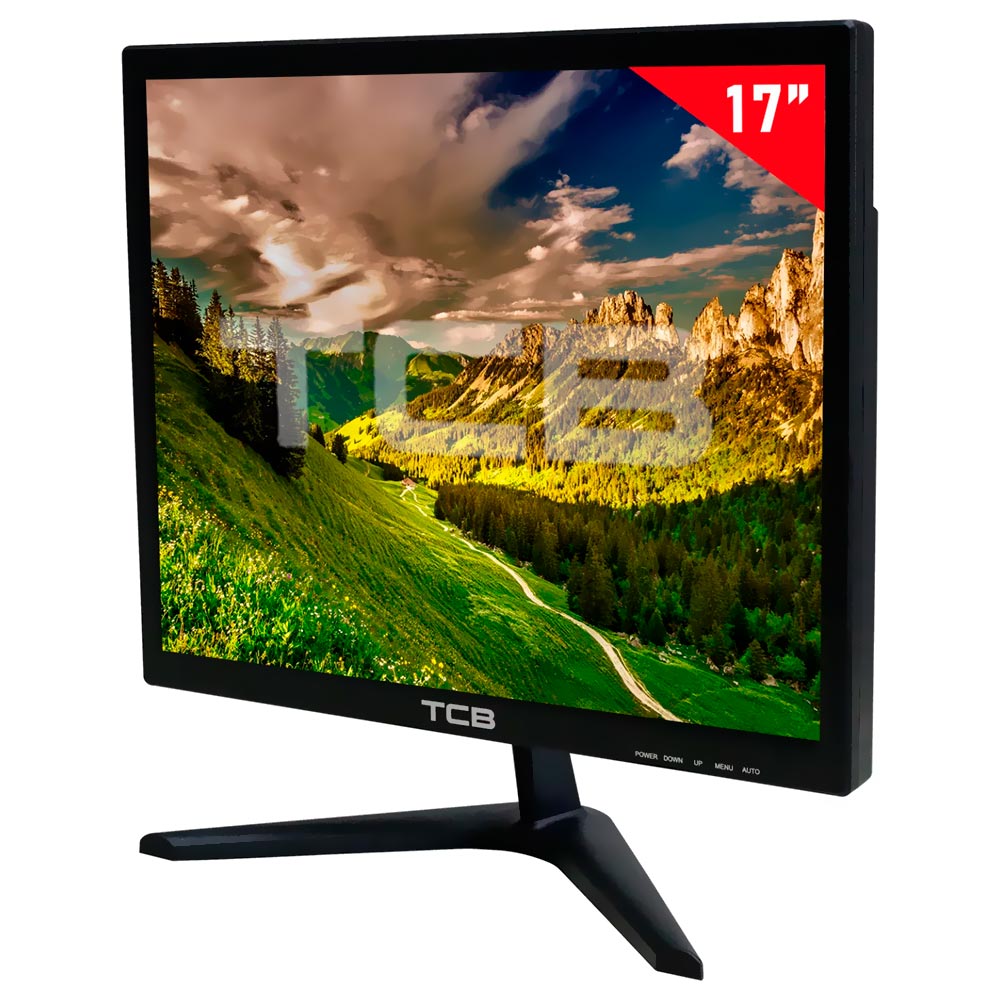 Monitor TCB TCB17 17" HD LED 60Hz / 8Ms - Preto