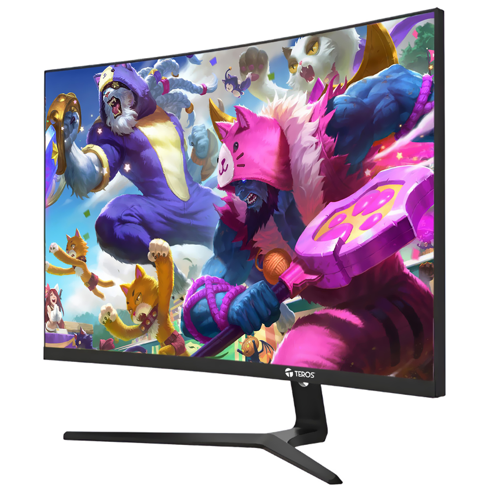 Monitor Teros TE-3251S 31.5" 2K Quad HD Curvo VA 75Hz / 1Ms - Preto