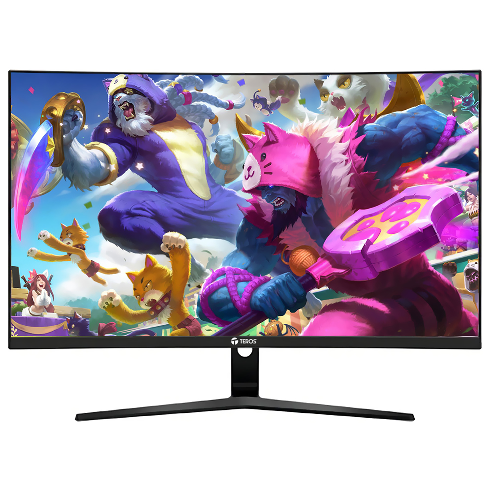 Monitor Teros TE-3251S 31.5" 2K Quad HD Curvo VA 75Hz / 1Ms - Preto