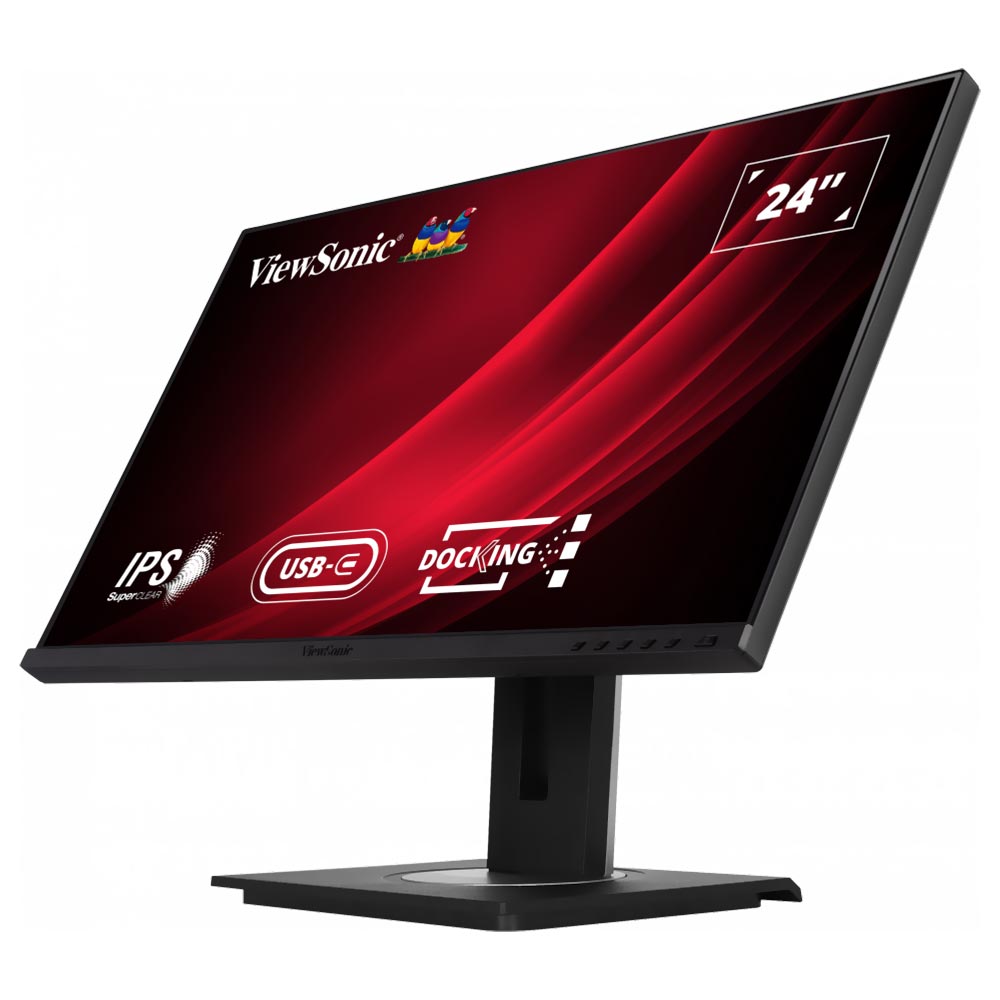 Monitor ViewSonic VG2456A 24" Full HD LED 60 Hz / 5Ms - Preto