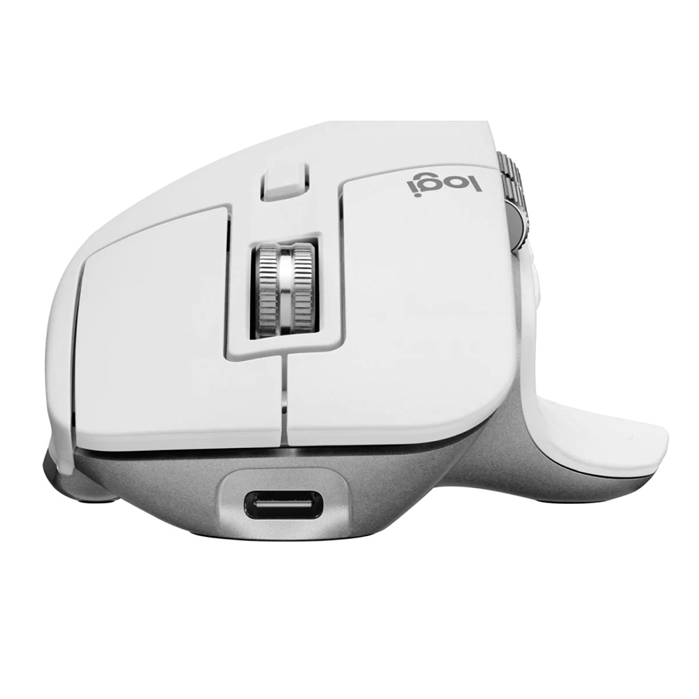 Mouse Bluetooth Logitech MX Master 3S - Branco (910-006562)