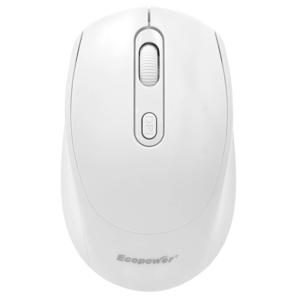 Mouse Ecopower EP-K001 Wireless - Branco