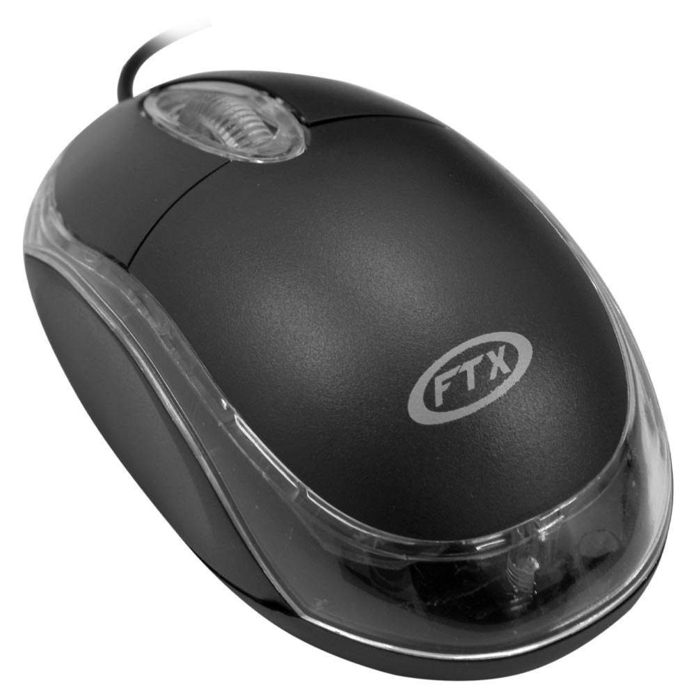 Mouse FTX M101 USB - Preto