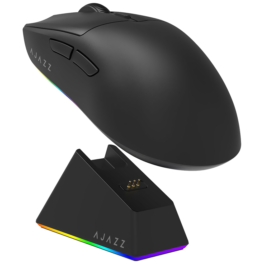 Mouse Gamer Ajazz AJ139 V2 MC Nacodexx Wireless - Preto (985591)