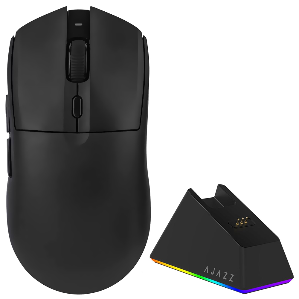 Mouse Gamer Ajazz AJ139 V2 MC Nacodexx Wireless - Preto (985591)