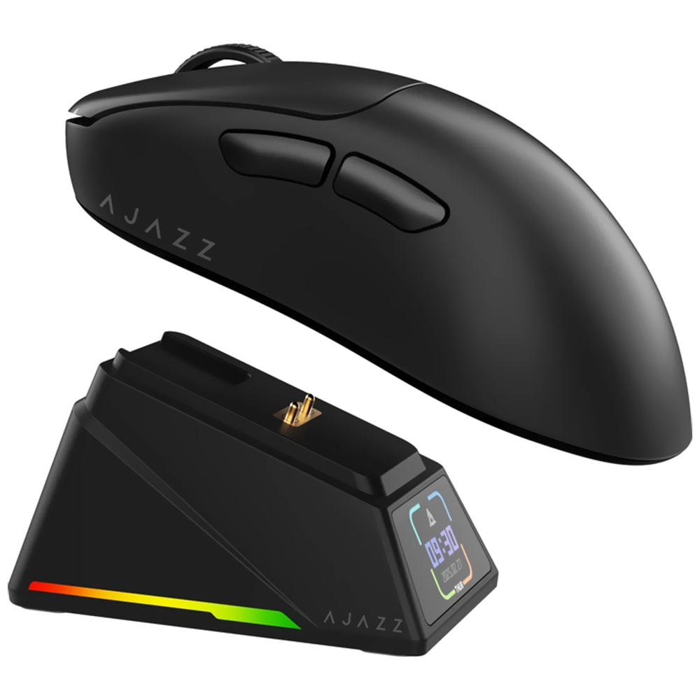 Mouse Gamer Ajazz AJ179APEX Nacodexx Wireless - Preto (983382)