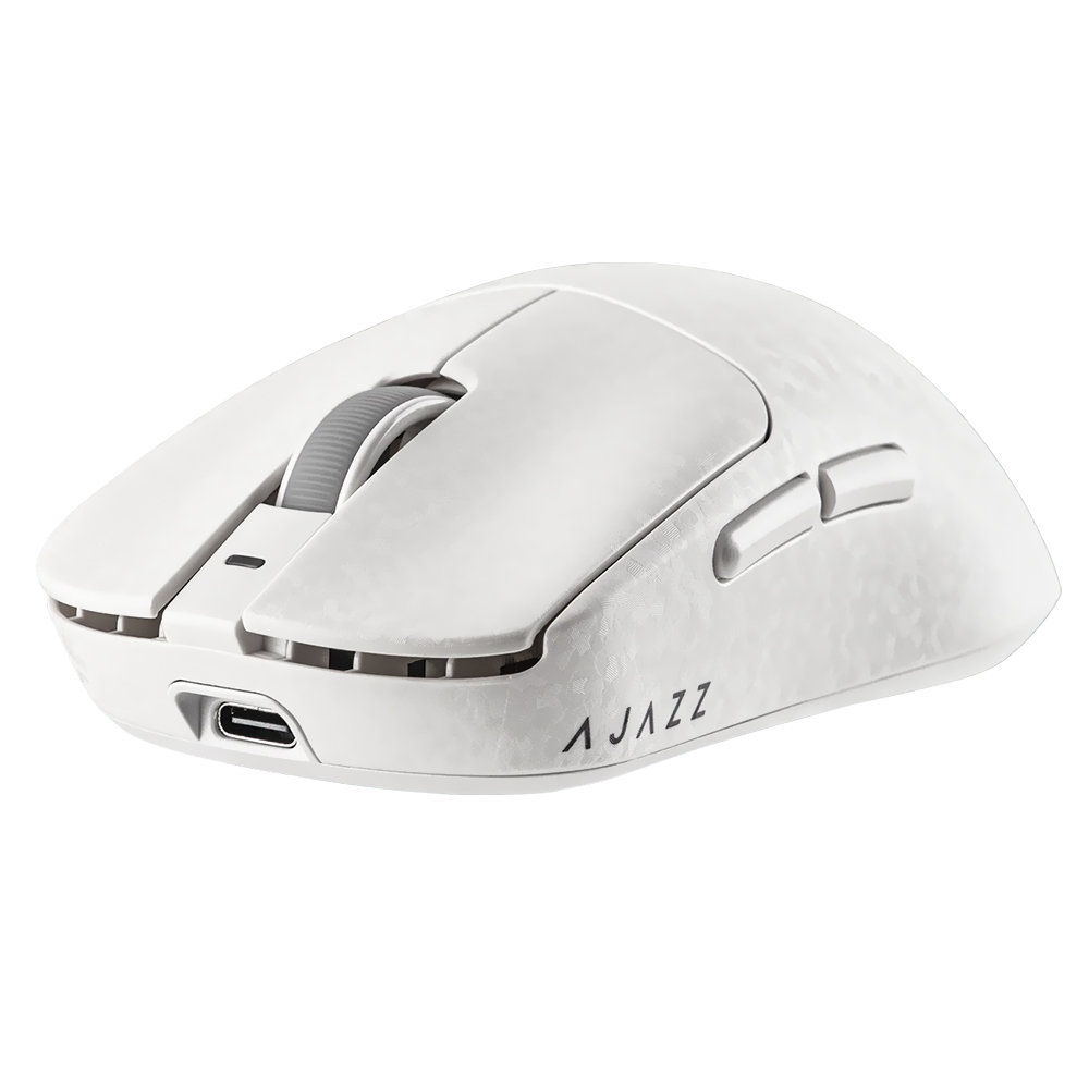 Mouse Gamer Ajazz AJ199 Nacodexx Wireless - Branco (987151)