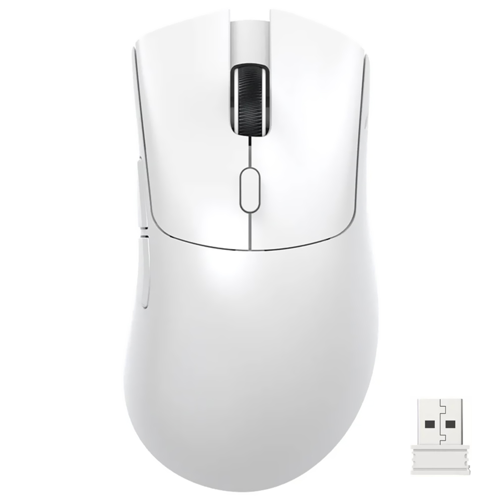 Mouse Gamer Attack Shark R1 1K Wireless / Bluetooth - Branco