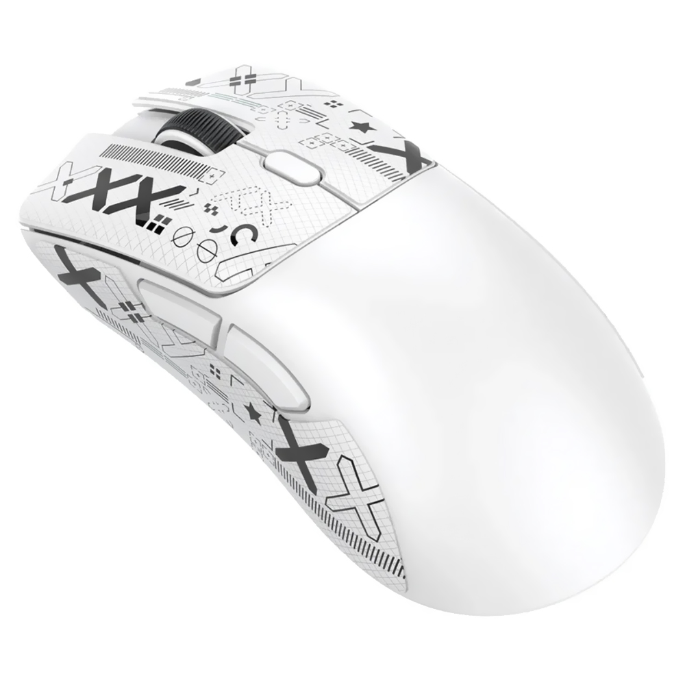 Mouse Gamer Attack Shark R1 1K Wireless / Bluetooth - Branco