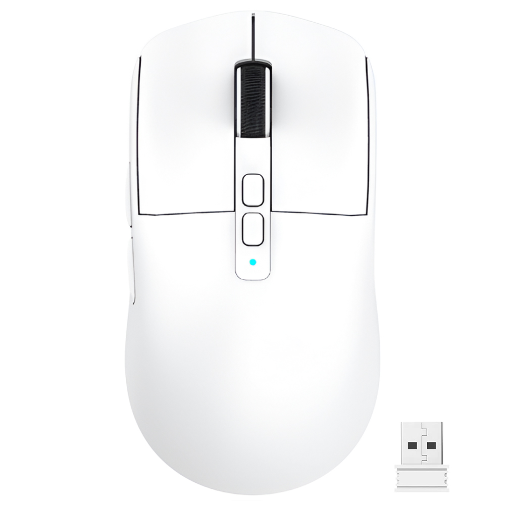 Mouse Gamer Attack Shark X6 Wireless / Bluetooth - Branco