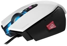 Mouse Gamer Corsair M65 Pro USB / RGB - Branco (CH-9300111-NA)