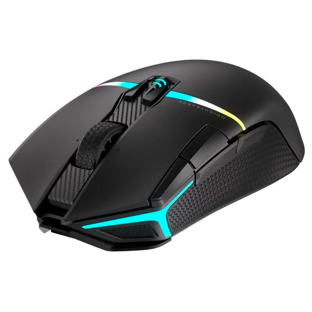 Mouse Gamer Corsair Nightsabre Wireless / RGB - Preto (CH-931B011-NA)