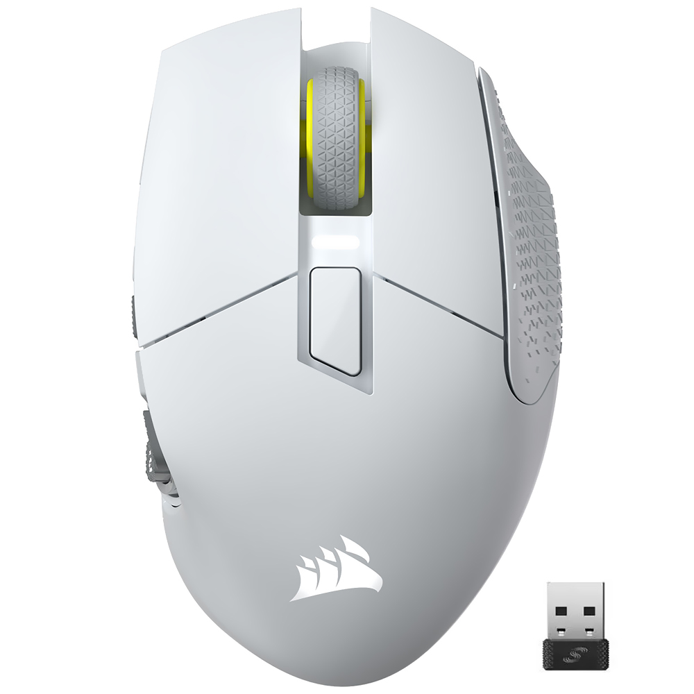 Mouse Gamer Corsair Scimitar Elite SE MMO Wireless - Branco (CH-9314011-WW)