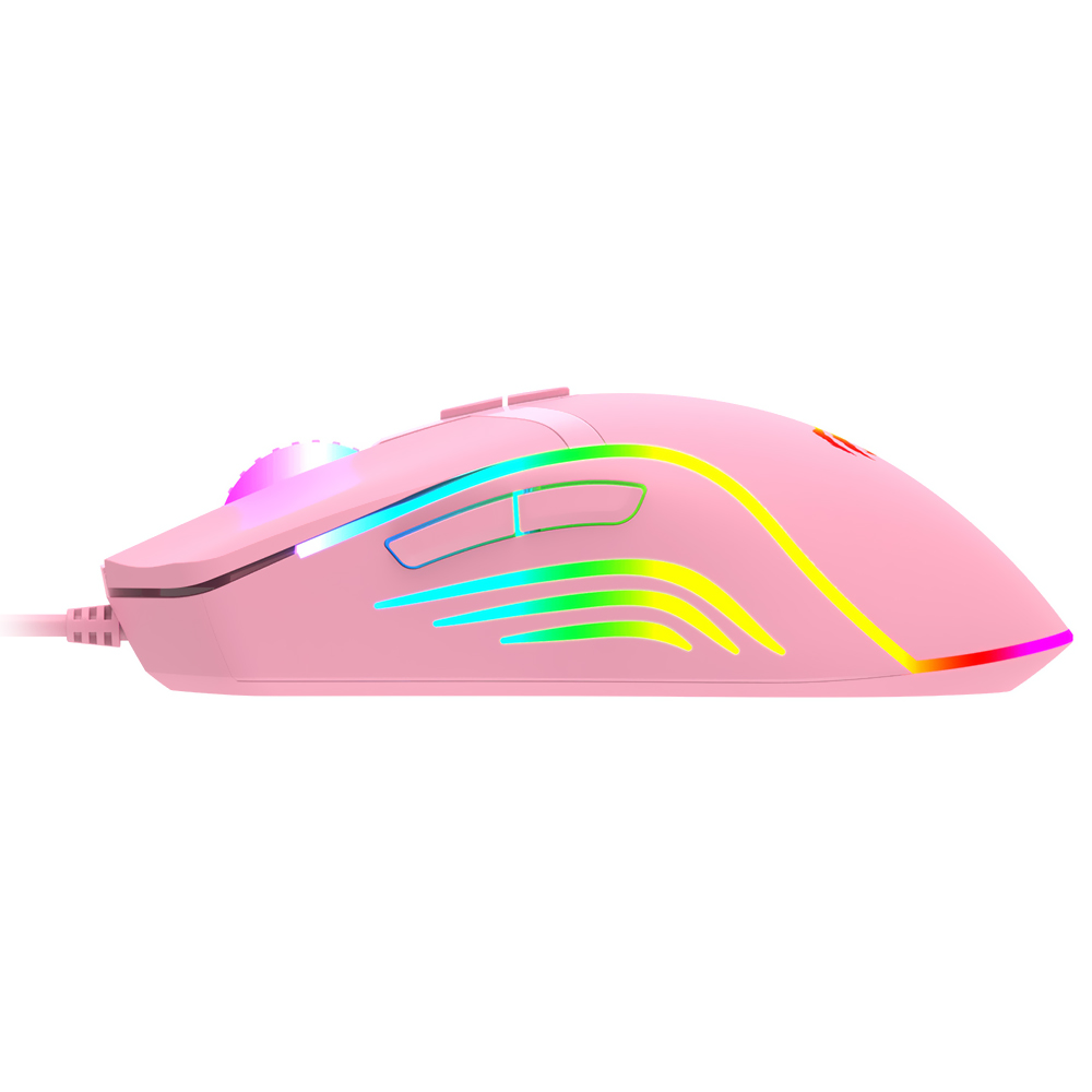 Mouse Gamer Havit Gamenote HV-MS1026 USB / RGB - Rosa