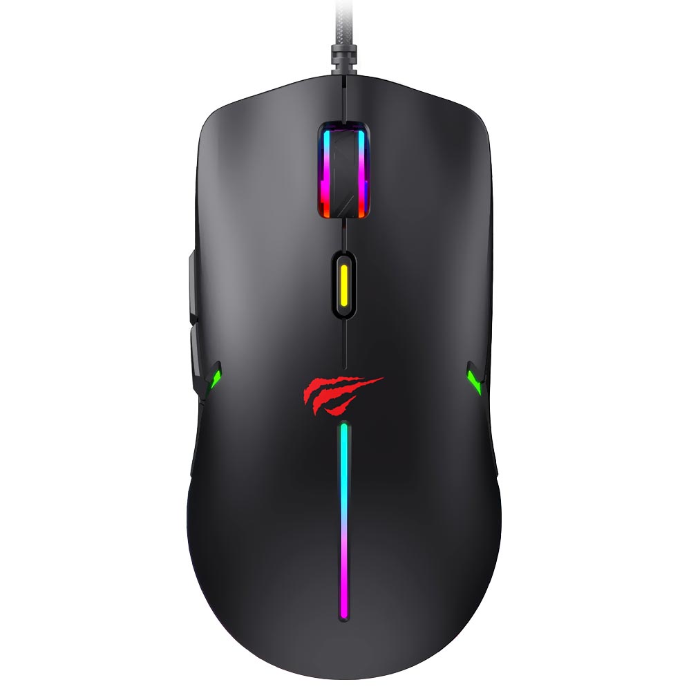 Mouse Gamer Havit Gamenote HV-MS1031 USB / RGB - Preto