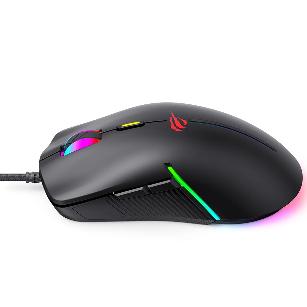 Mouse Gamer Havit Gamenote HV-MS1031 USB / RGB - Preto