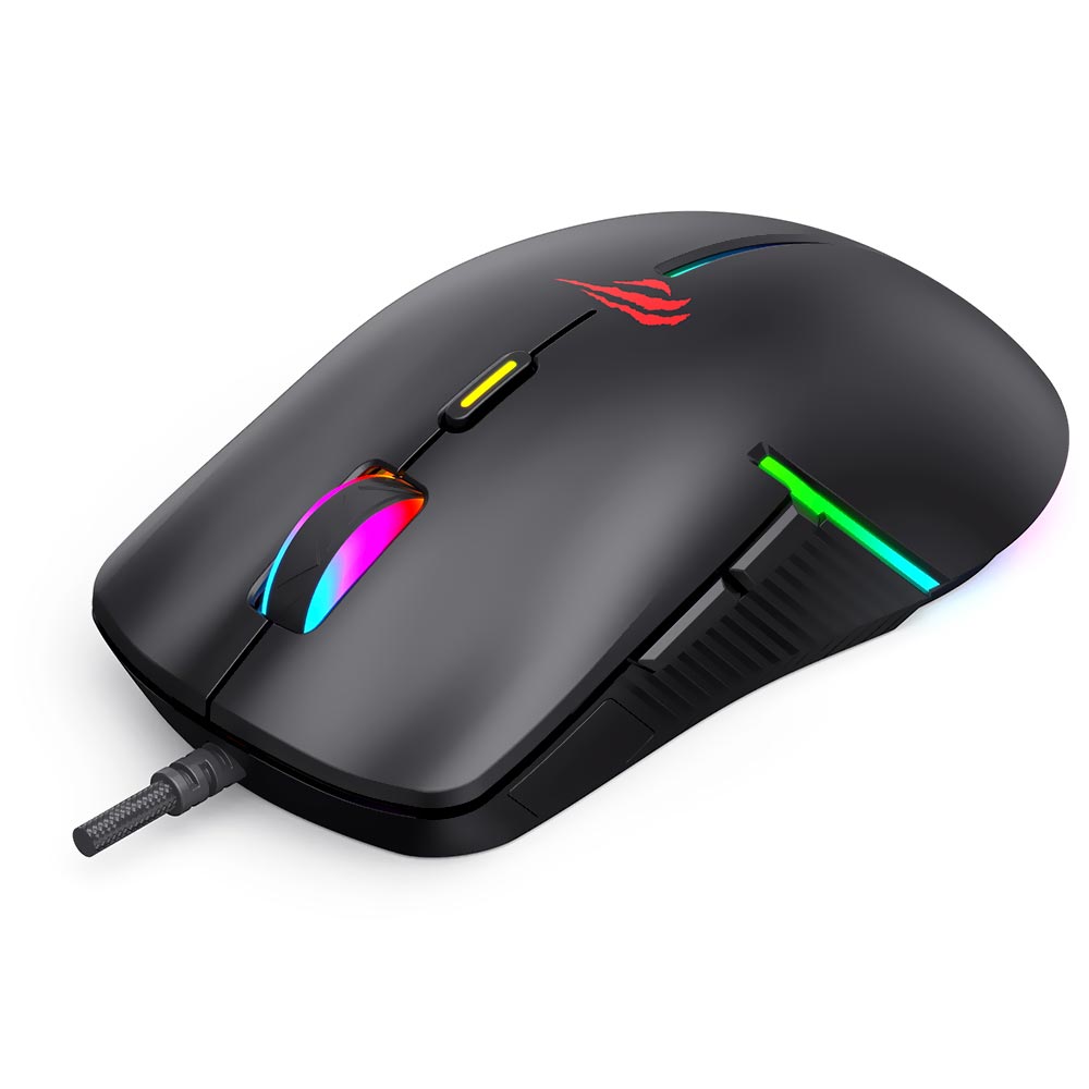 Mouse Gamer Havit Gamenote HV-MS1031 USB / RGB - Preto